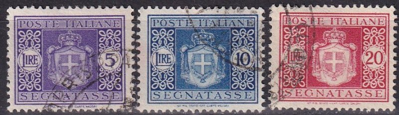 Italy #J62-4 F-VF Used CV $43.00   (Z9230)