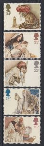 1088-92  Christmas MNH