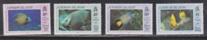 CAYMAN ISLANDS Scott # 618-21 MNH - Various Fish