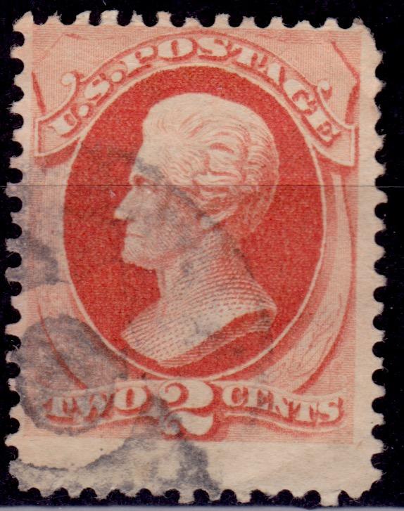United States, USA, 1873, Jackson, 2c, Scott# 157, used