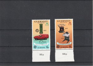 Guernsey 1979 - Europa : Communications - MNH Set - SG 201-202