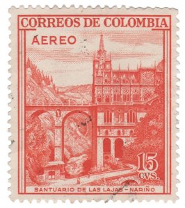 COLOMBIA 1954 SCOTT # C241. USED. # 4