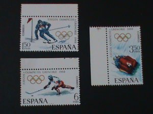 ​SPAIN-1968-SC#1544-6 19TH OLYMPIC GAMES-MEXICO CITY-MNH -VF-HARD TO FIND-