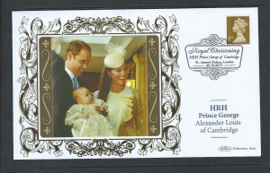 Great Britain 2013 Benham Prince George Royal Christening cover