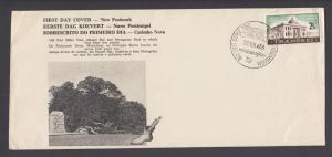 South Africa Sc 287, 2½c Bunga Bldg on cover, 1963 OLD POST OFFICE TREE cancel
