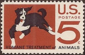 United States 1307 - Mint-NH - 5c Humane Treatment of Animals (1966)