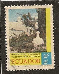 Ecuador   Scott 901  Monastery    Used