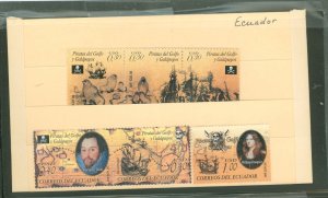 Ecuador #1875/76/77  Multiple