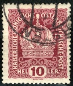 AUSTRIA - SC #148 - USED - 1916 - Austria481DM01