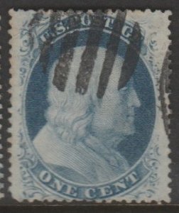U.S. Scott Scott #24 Franklin Stamp - Used Single
