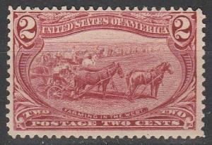 US #286  F-VF Unused CV $25.00 (A6909)