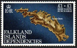 Falkland Islands Dependencies Sc #1LB1 Mint LH