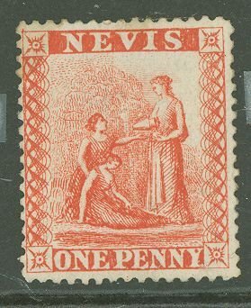 Nevis #14A  Single