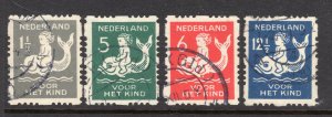 Netherlands B37a-40a Syncopated Perfs Used F673