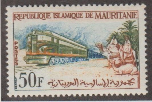 Mauritania Scott #131 Stamp - Mint NH Single