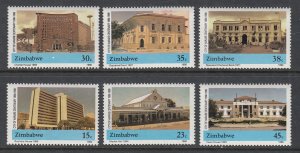 Zimbabwe 606-611 MNH VF