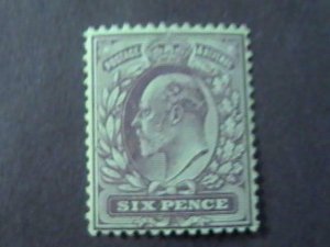 GREAT BRITAIN # 135--MINT/HINGED----PALE DULL VIOLET----1902-11(#2)