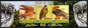 Maakhir State of Somalia 2011 Birds of Prey #1 perf sheet...