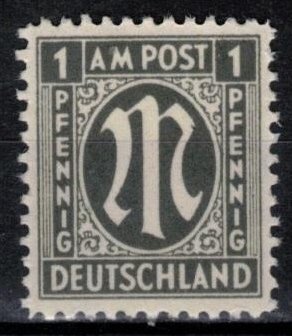 Germany - Allied Occupation - AMG - Scott 3N1 MNH (SP)