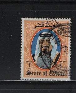 QATAR 654 Used, 1984 Sheik Khalifa