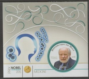 MALI - 2015 - Nobel Medicine, Campbell - Perf De Luxe Sheet - MNH -Private Issue