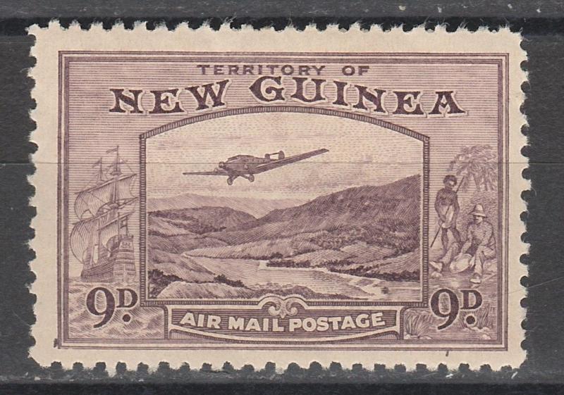 NEW GUINEA 1939 BULOLO AIRMAIL 9D