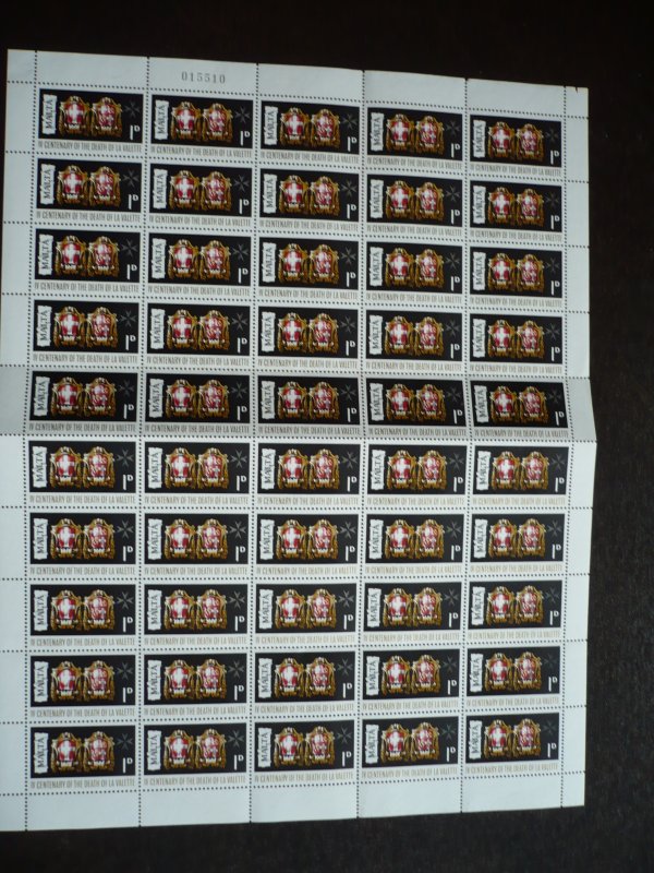 Malta - Full Sheet of 60 stamps