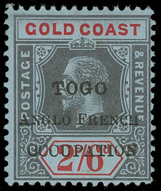 Togo Scott 74 Variety 3 Gibbons 43c Mint Stamp