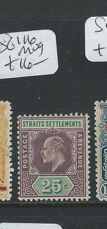 MALAYA STRAITS SETTLEMENTS (P0810B) 25C KE SG 116  MOG