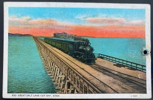 1930 Sacramento CA USA Picture Postcard cover to Fairhaven MA great salt lake cu