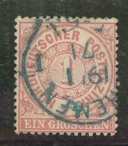 North German Confederation #16 Used Single