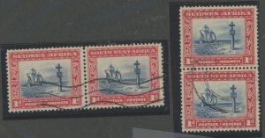 South West Africa #109 Used Multiple