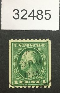 US STAMPS #441 USED  LOT #32485