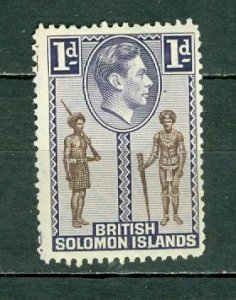 SOLOMON ISL 1939 GEO VI  #68 MNH