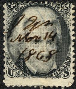 #87 SCV $180. Fine used, wonderful fresh Revenue Cancel, vivid color, clear g...