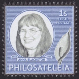 US PHILOSATELEIA LP - 2019 - Anna Blackston - Single Stamp - M N H-Private Issue