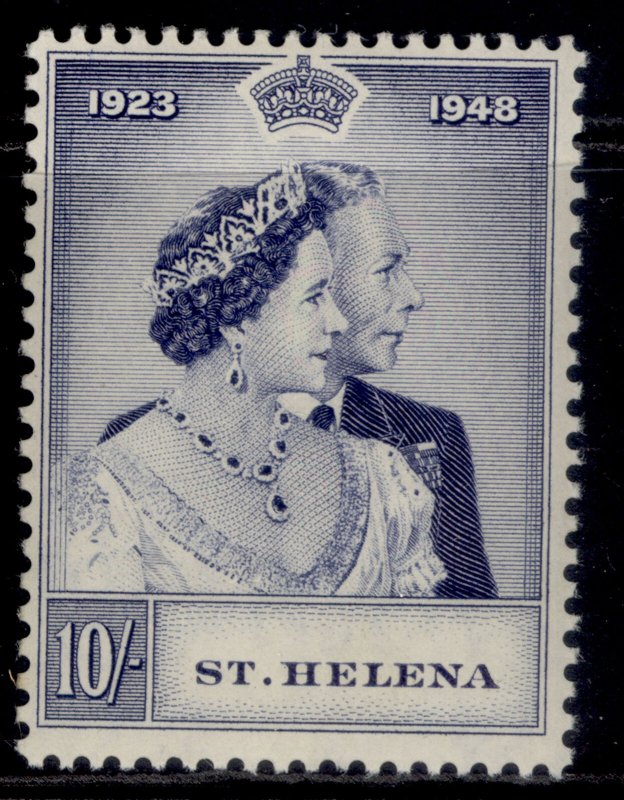 ST. HELENA GVI SG144, 10s violet-blue, LH MINT. Cat £28. 