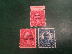 ICOLLECTZONE  US 647-649 F/VF NH