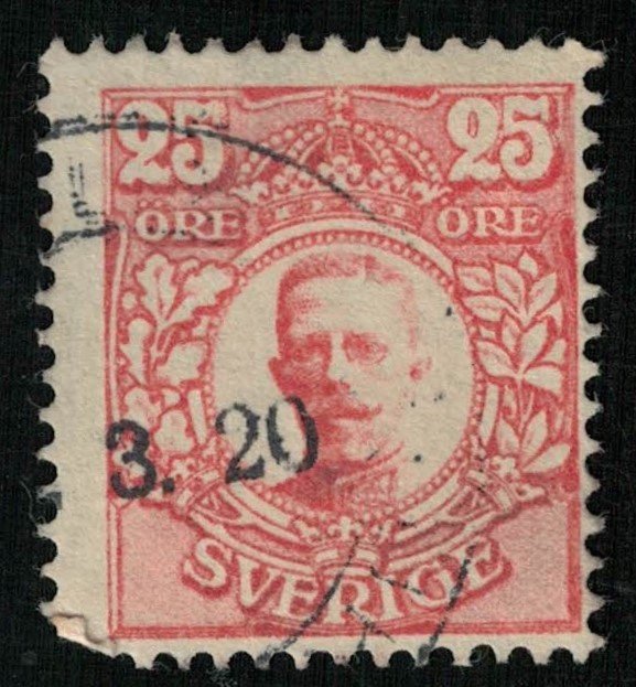 Sweden, 1911-1919, King Gustaf V, MC #75 (Т-7008)