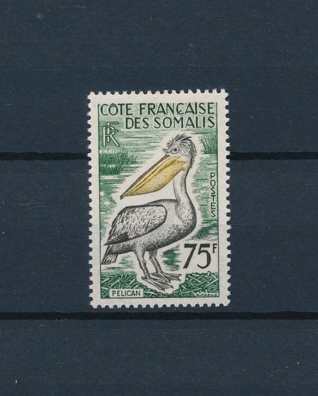 [59000] French Somali Coast 1960 Birds Vögel Oiseaux Ucelli from set MLH