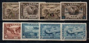 Canada Scott C1-8 Mint NH VF