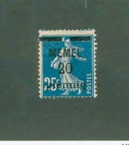 FRANCE MEMEL 20 MH BIN  $1.10