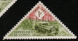 Congo Republic J41 - Mint-H - 1fr Land Rover (1961)