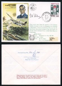 ES16d ACM Sir Basil E. Embry 13th Ann Signed by Wg Cdr T. Whiting