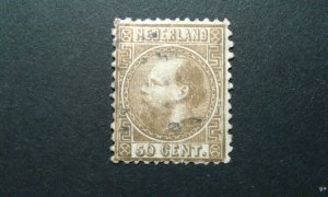 Netherlands #12 used repaired tear e206 9870