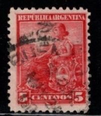 Argentina  - #127 Liberty Allegory (Perf 11 1/2)- Used