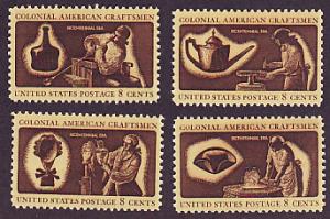 1456-59 Colonial Craftsmen MNH singles set