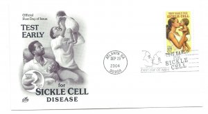 3877 Sickle Cell Artcraft FDC