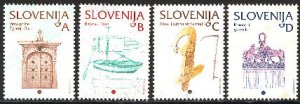 Slovenia 2003, Definitives 4v, MNH