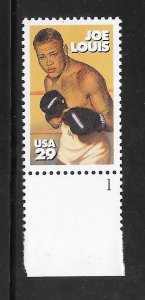 #2766 MNH Plate # Single